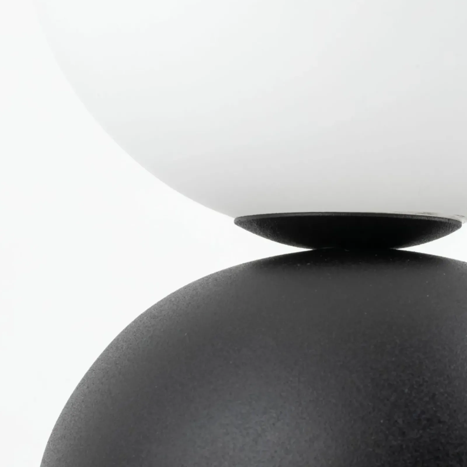Sklep Kaja Modernistyczna, czarna lampka stołowa TK 16044 MIKI BLACK | Kaja* Nowoczesne Lampki Stołowe