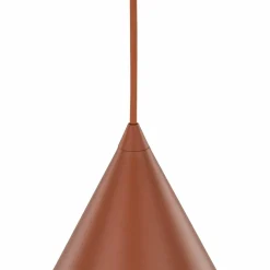 Sklep Kaja Modernistyczna, czerwona lampa stożek ⌀32cm TK 10065 CONO | Kaja Outlet