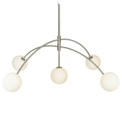 Sklep Kaja Modernistyczna lampa sufitowa białe klosze107559 | Kaja Oświetlenie Cheap