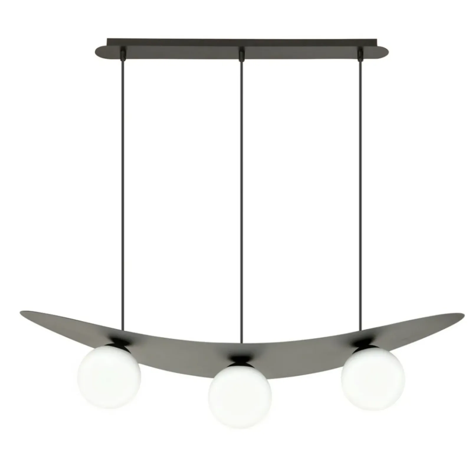 Sklep Kaja Modernistyczna lampa wisząca z białymi kloszami 1301/3 z serii AURA Store