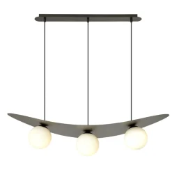 Sklep Kaja Modernistyczna lampa wisząca z białymi kloszami 1301/3 z serii AURA Store