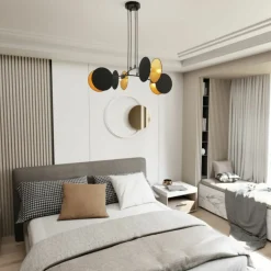 Sklep Kaja Modernistyczna lampa wisząca do salonu 1325/4 MOTIF | Kaja Oświetlenie New