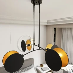 Sklep Kaja Modernistyczna lampa wisząca do salonu 1325/4 MOTIF | Kaja Oświetlenie New