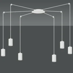 Sklep Kaja Modernistyczna lampa wisząca w kolorze bieli 525/6 | Kaja Oświetlenie biały Shop