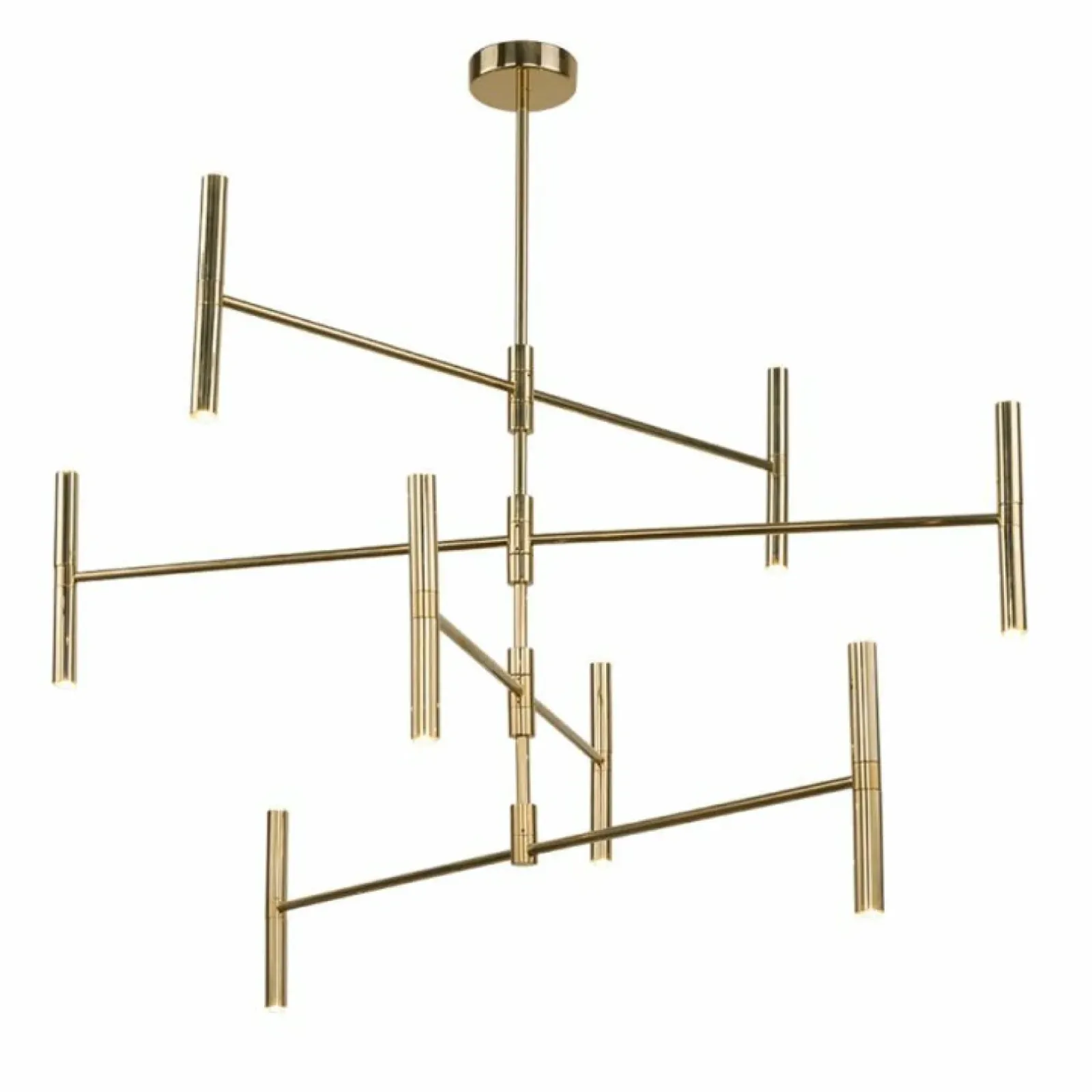 Sklep Kaja Modernistyczna lampa wisząca w kolorze mosiądzu ANT 8392 LIVI | Kaja Online