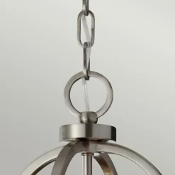 Sklep Kaja Modernistyczna lampa wisząca, srebrna FE-ZARA4 z serii ZARA szczotkowanastal New