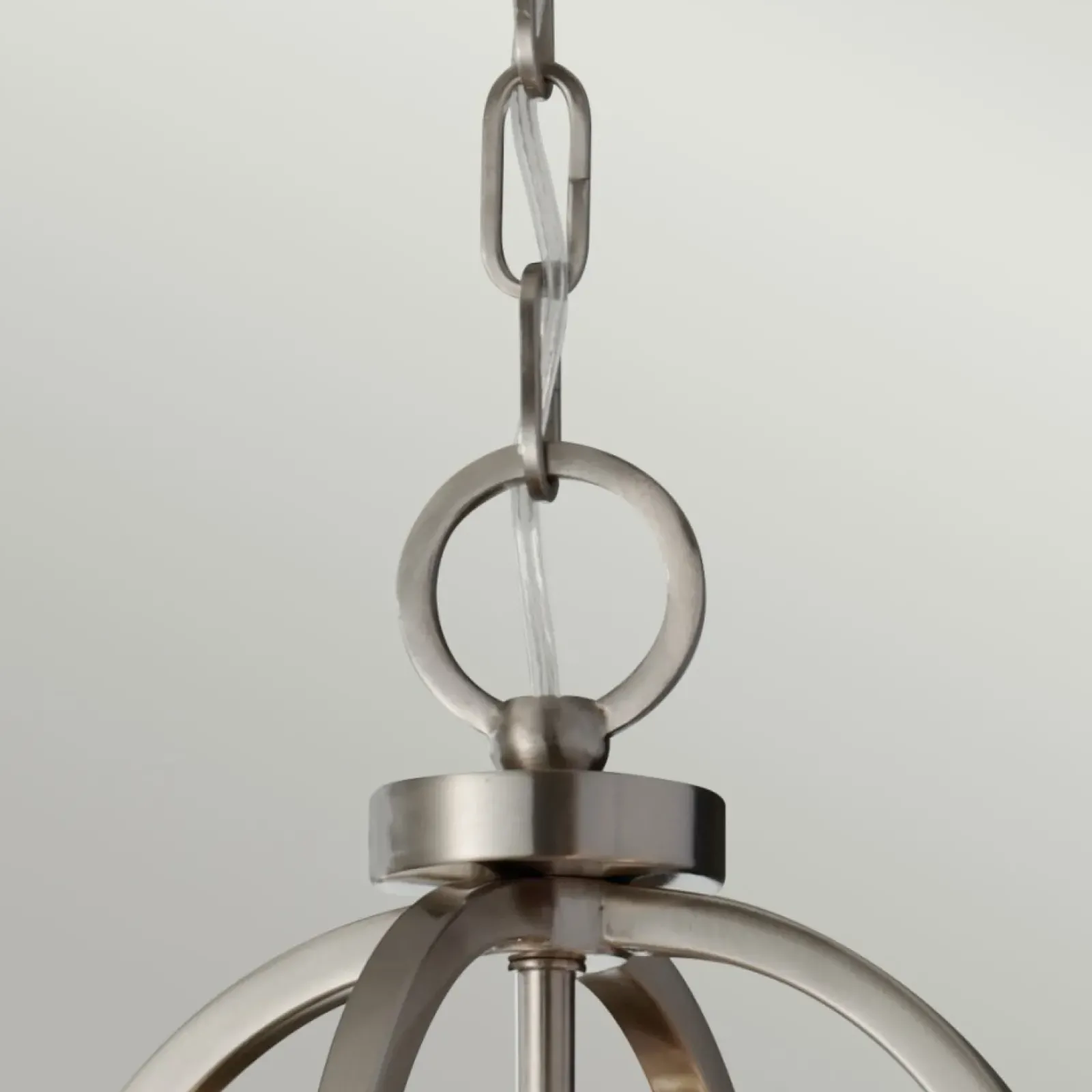 Sklep Kaja Modernistyczna lampa wisząca, srebrna FE-ZARA4 z serii ZARA szczotkowanastal New