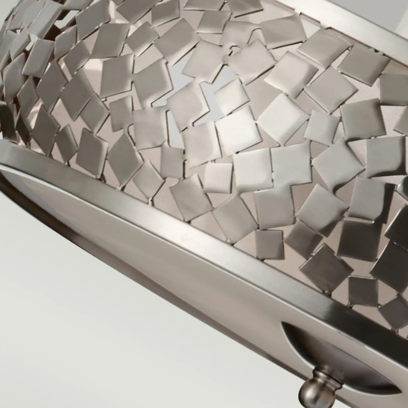 Sklep Kaja Modernistyczna lampa wisząca, srebrna FE-ZARA4 z serii ZARA szczotkowanastal New