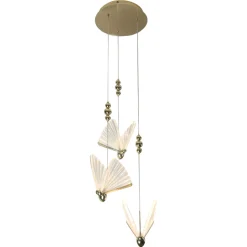 Sklep Kaja Modernistyczna lampa wisząca motyle LP-1715/3P MARIPOSA | Kaja* Lampy Led