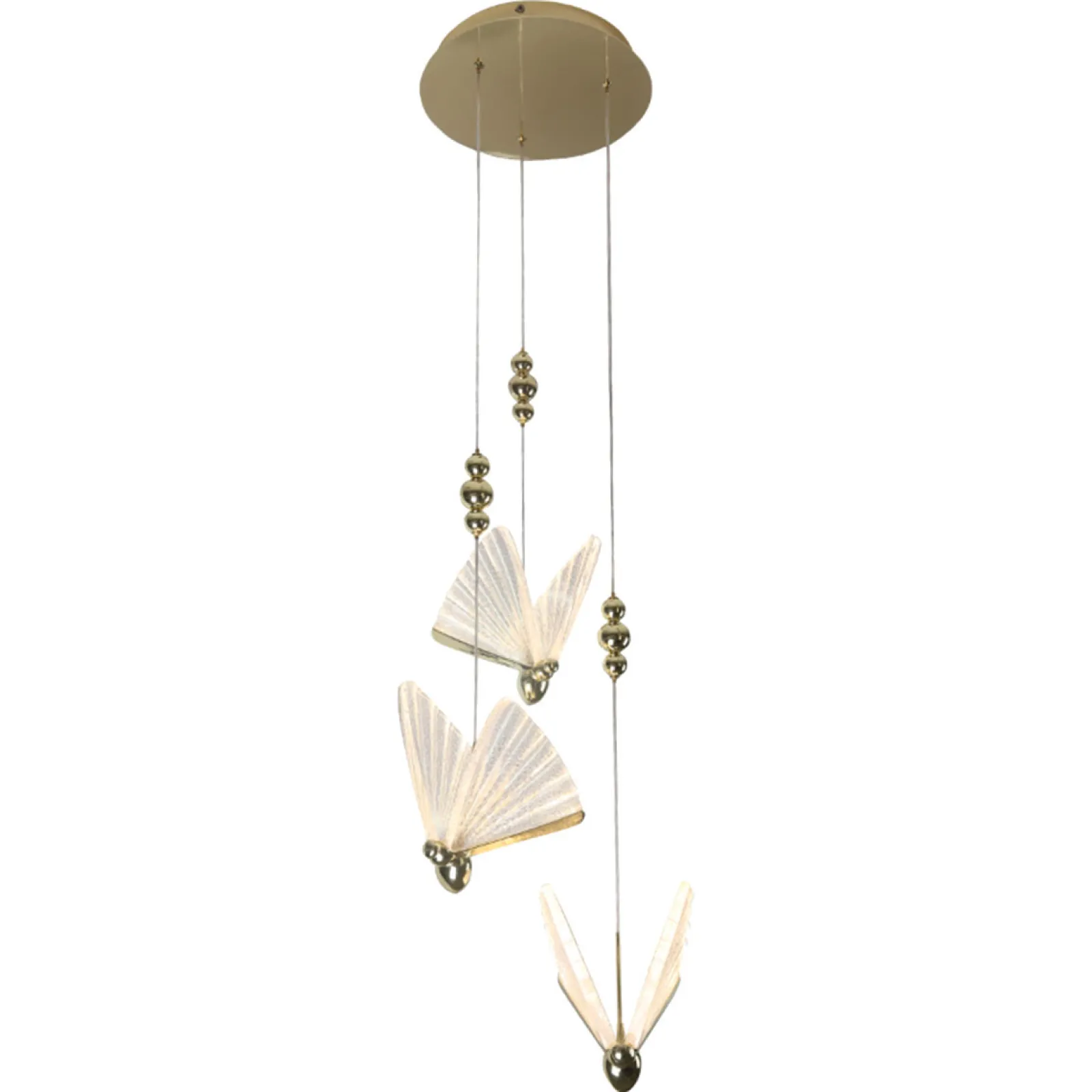 Sklep Kaja Modernistyczna lampa wisząca motyle LP-1715/3P MARIPOSA | Kaja* Lampy Led