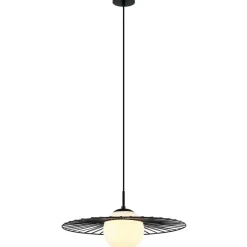 Sklep Kaja Modernistyczna lampa wisząca MDM-4003/1 BK SALLY | Kaja Oświetlenie Shop