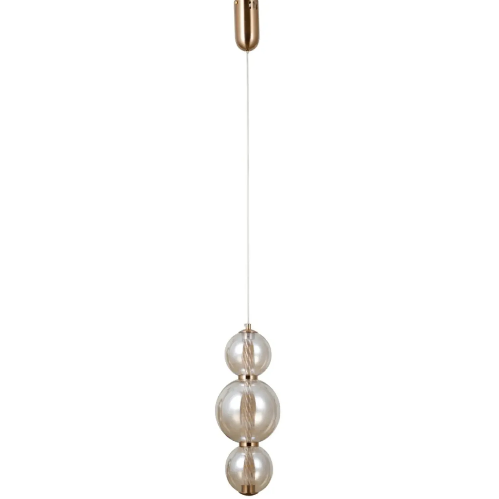Sklep Kaja Modernistyczna lampa wisząca, LED PND-34359-3V-HBR-AMB z serii BUTERO Best