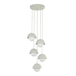 Sklep Kaja Modernistyczna lampa wisząca do salonu TK 10214 BONO BEIGE | Kaja Hot