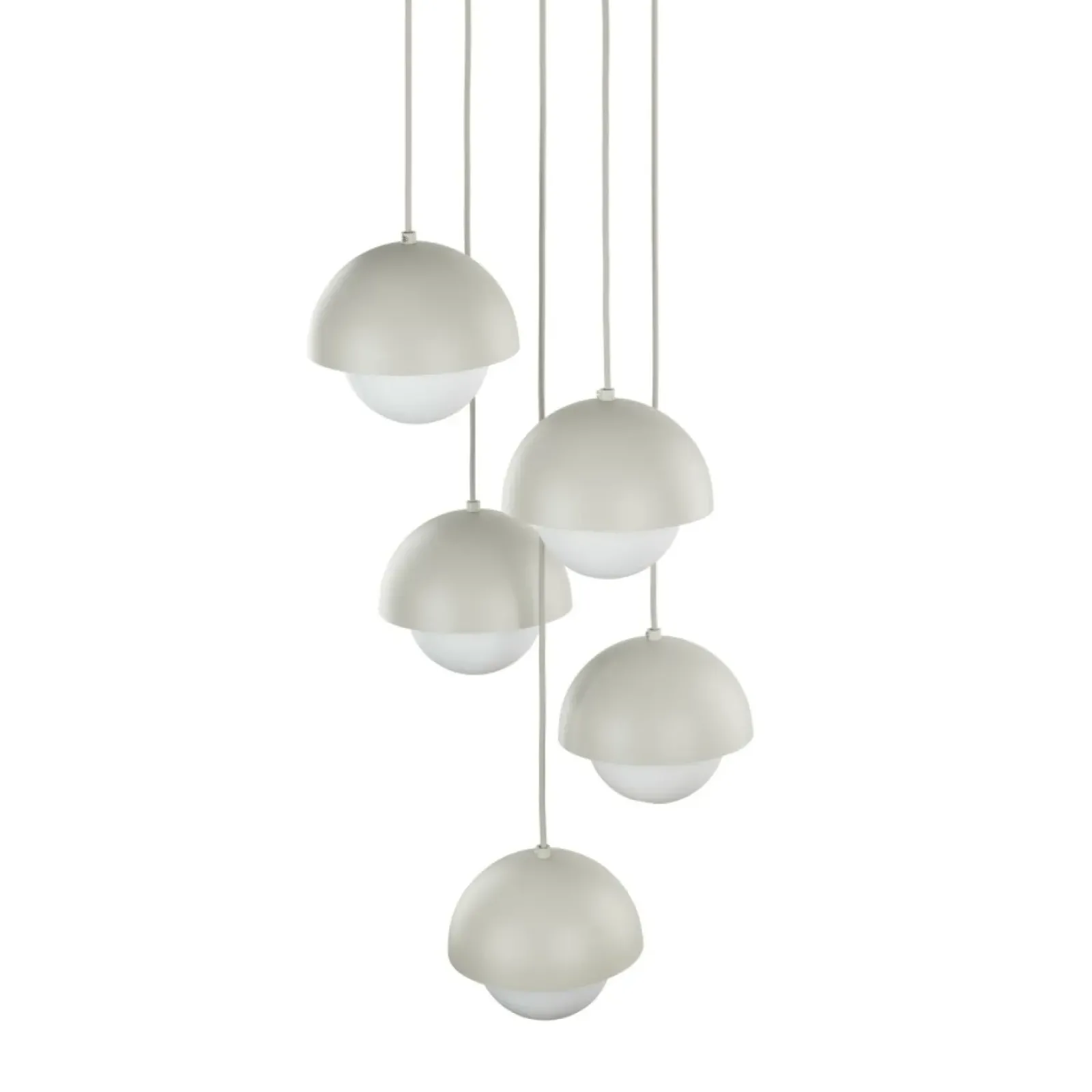 Sklep Kaja Modernistyczna lampa wisząca do salonu TK 10214 BONO BEIGE | Kaja Hot