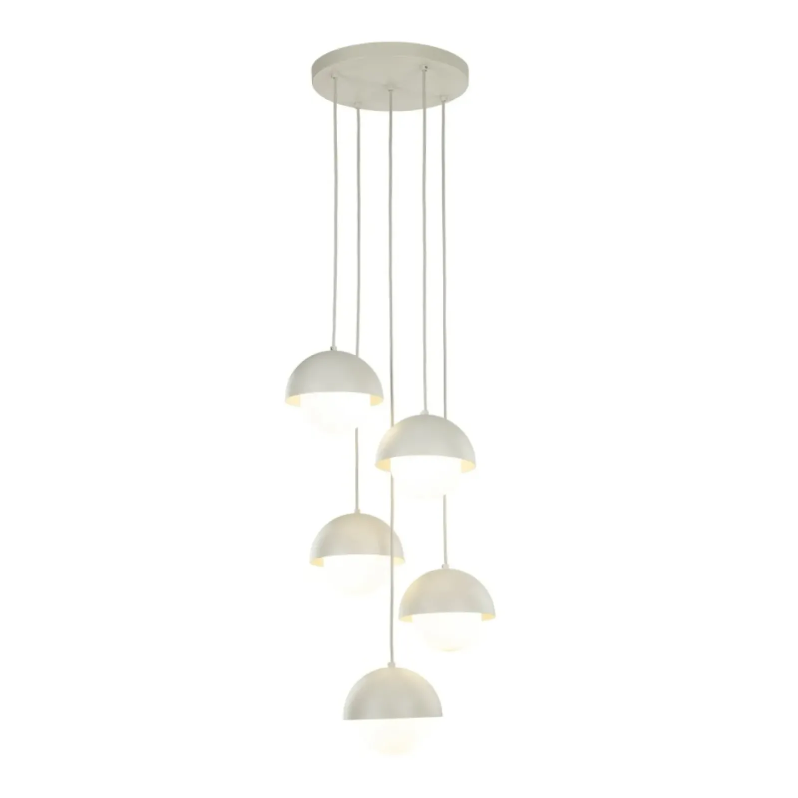 Sklep Kaja Modernistyczna lampa wisząca do salonu TK 10214 BONO BEIGE | Kaja Hot