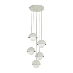 Sklep Kaja Modernistyczna lampa wisząca do salonu TK 10214 BONO BEIGE | Kaja Hot