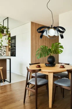 Sklep Kaja Modernistyczna, ozdobna lampa wisząca nad stół ZM 1139 z serii NELA Fashion