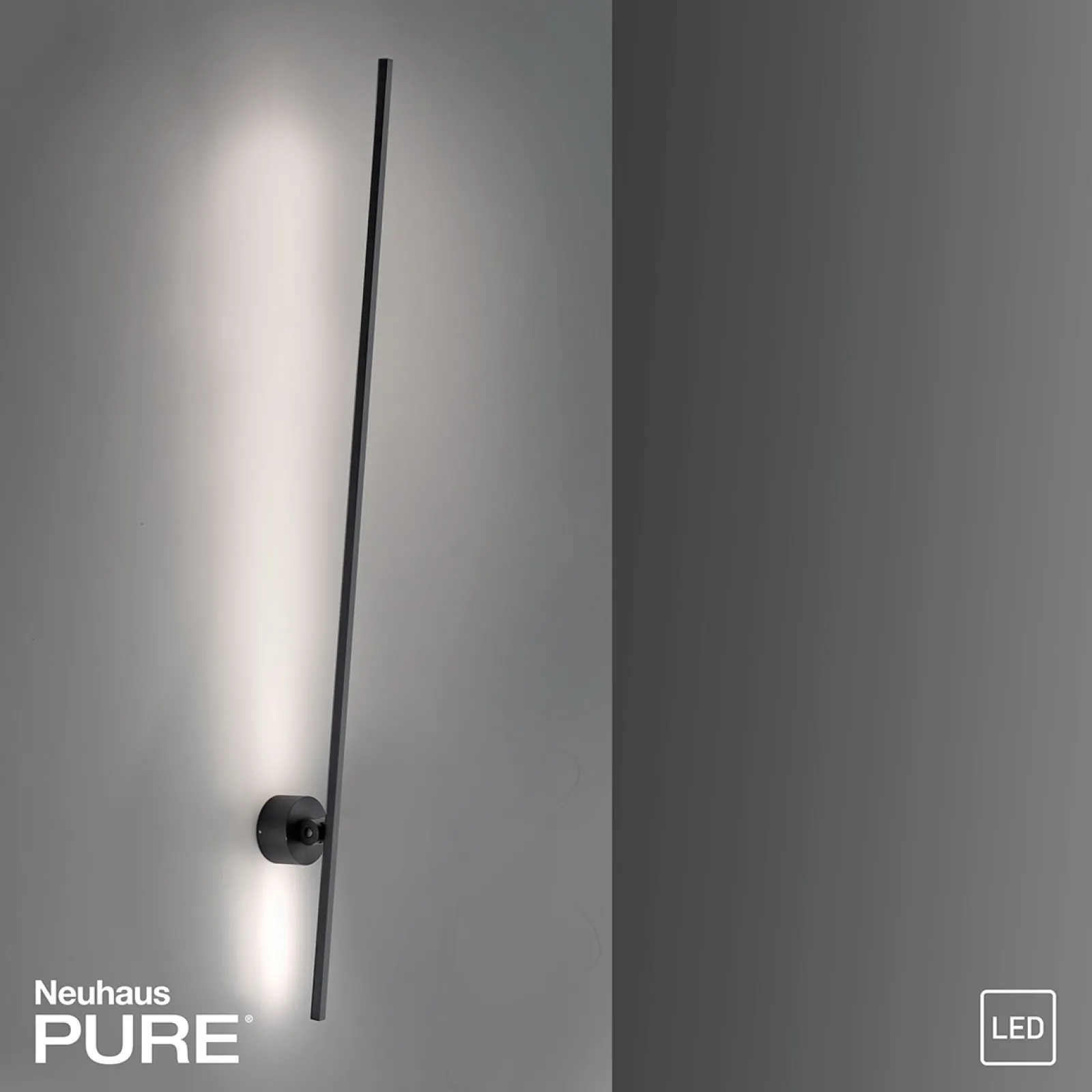 Sklep Kaja Modernistyczny, długi, kinkiet LED 9407-18 z serii PURE-GRAFO* Lampy Led