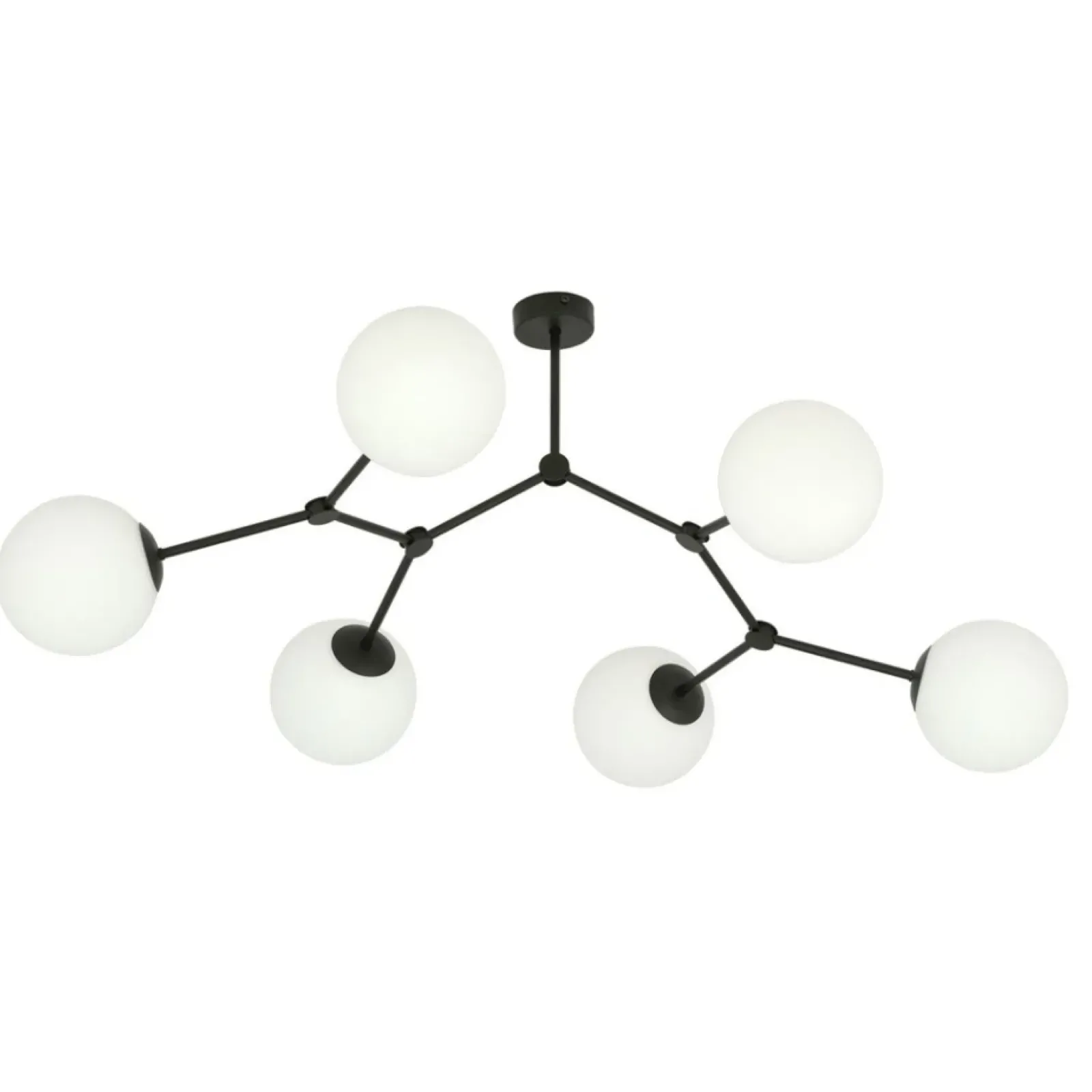 Sklep Kaja Molekularna, duża lampa sufitowa do salonu 1133/6 SPACE | Kaja Outlet