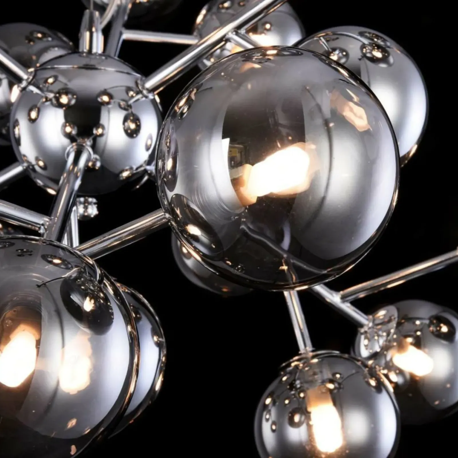 Sklep Kaja Molekularna lampa do salonu MOD545PL-24CH DALLAS | Kaja Oświetlenie chrom Discount