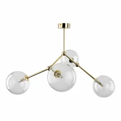 Sklep Kaja Molekularna lampa nad stół w jadalni TK 10070 FAIRY GOLD | Kaja Shop