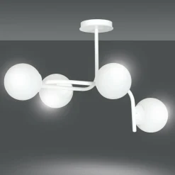 Sklep Kaja Molekularna lampa sufitowa z kloszami 1031/4A KALF | Kaja Oświetlenie biały Online
