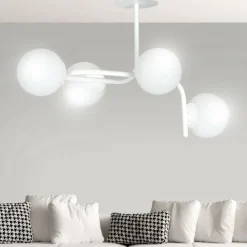 Sklep Kaja Molekularna lampa sufitowa z kloszami 1031/4A KALF | Kaja Oświetlenie biały Online