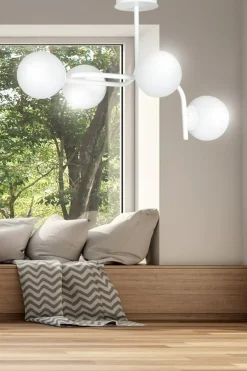 Sklep Kaja Molekularna lampa sufitowa z kloszami 1031/4A KALF | Kaja Oświetlenie biały Online