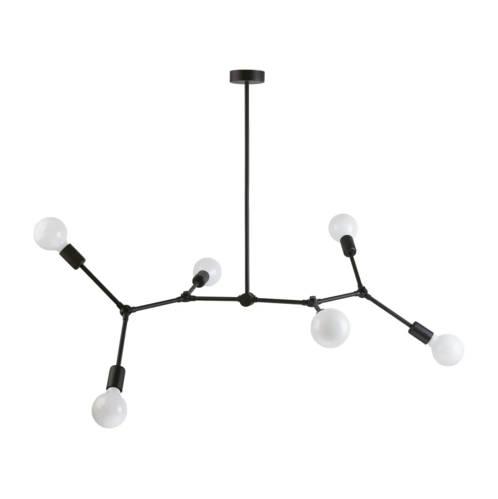 Sklep Kaja Molekularna lampa sufitowa do loftowego wnętrzna 9138 | Kaja czarny Cheap
