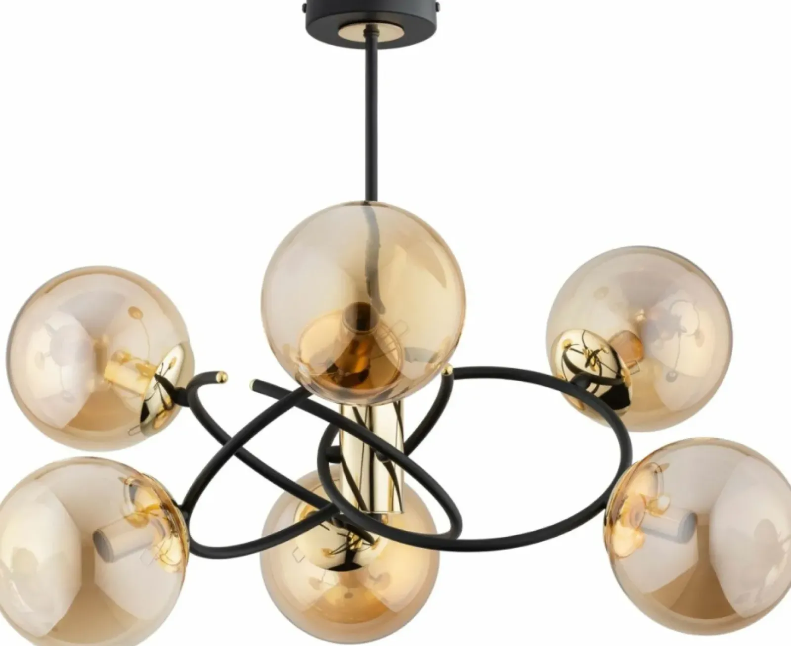 Sklep Kaja Molekularna lampa sufitowa do salonu AL 63185 ORBITA | Kaja Hot