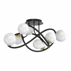 Sklep Kaja Molekularna lampa sufitowa do salonu MX4922-8-EBGN NISYRO | Kaja Clearance