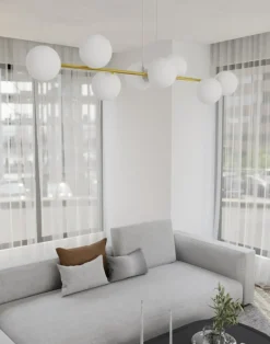 Sklep Kaja Molekularna lampa wisząca do jadalni, nad stół 1242/8 z serii GRAVITY New