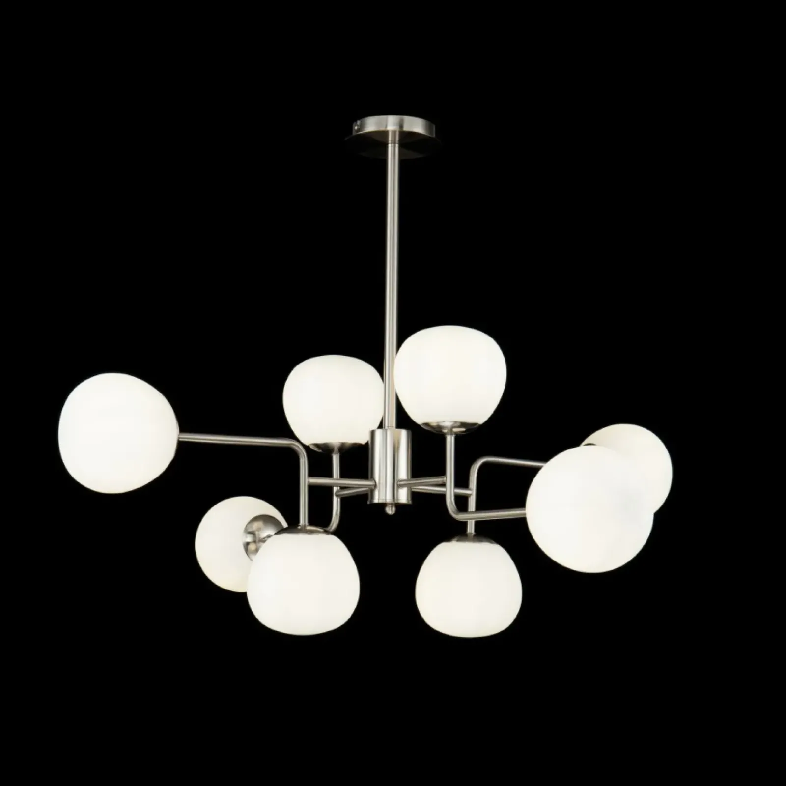 Sklep Kaja Molekularna lampa wisząca MOD221-PL-08-N ERICH | Kaja Oświetlenie nikiel New