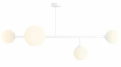 Sklep Kaja Molekularna, pozioma, biała lampa sufitowa z kloszami 1092PL_L – DIONE Zadzwońporabattel.783200183(8-16)/mailsklep@kaja.com.pl Best