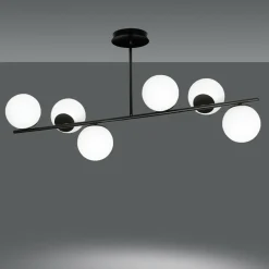 Sklep Kaja Molekularna, prosta lampa sufitowa z kloszami 1020/6 BIOR | Kaja Cheap