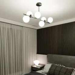 Sklep Kaja Molekularna, prosta lampa sufitowa z kloszami 1020/6 BIOR | Kaja Cheap