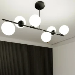 Sklep Kaja Molekularna, prosta lampa sufitowa z kloszami 1020/6 BIOR | Kaja Cheap