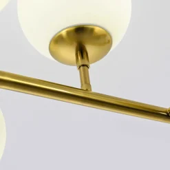 Sklep Kaja Molekularna, złota lampa nad stół LP-002/8P DORADO | Kaja Oświetlenie Flash Sale