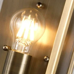 Sklep Kaja Mosiężna lampa elewacyjna DOWNING-STREET z serii DOWNING STREET* Kinkiety Ogrodowe