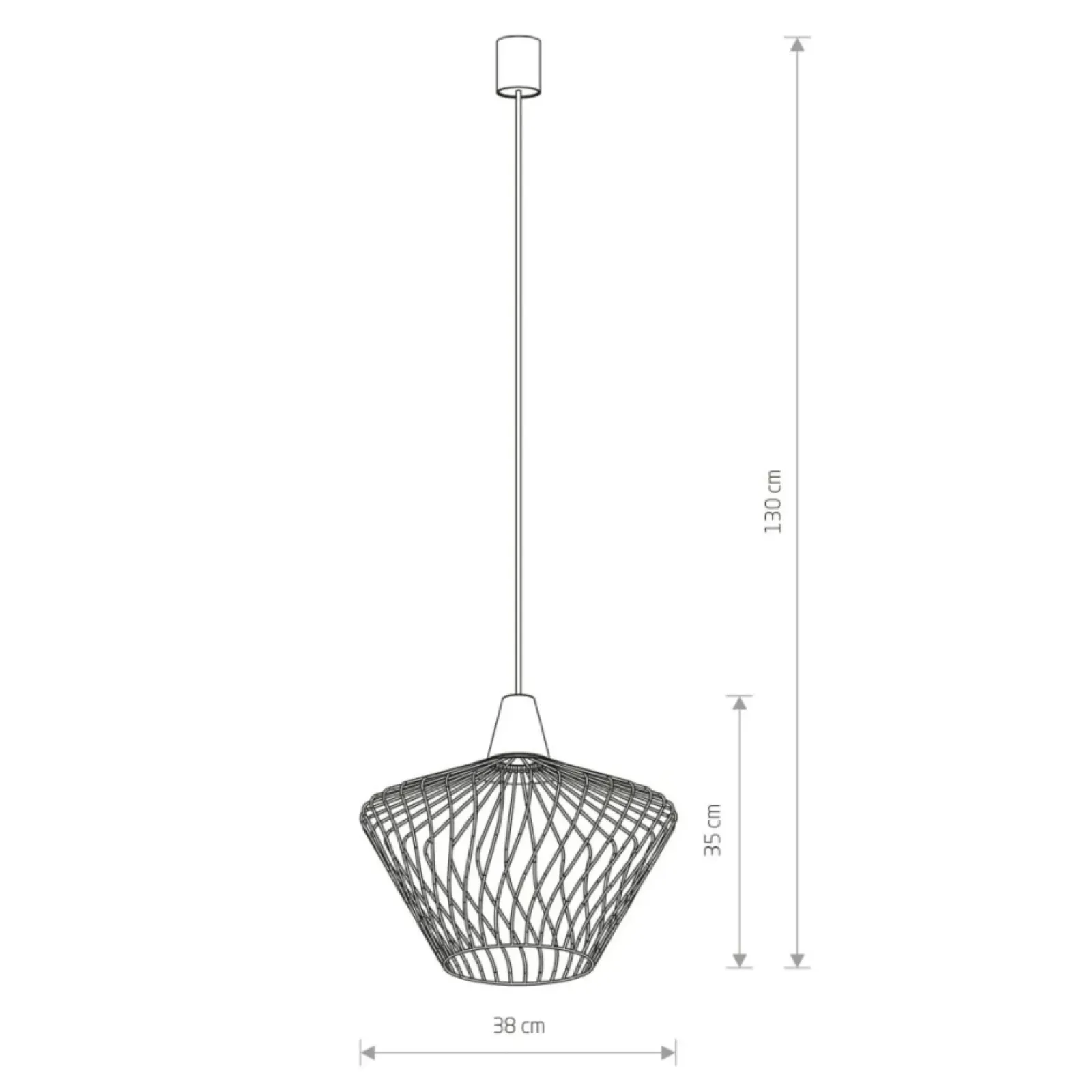 Sklep Kaja Mosiężna lampa wisząca z niepowtarzalnym kloszem 8861 | Kaja mosiądz Fashion