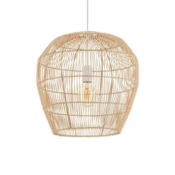 Sklep Kaja Naturalna lampa wisząca do sypialni 11163 HAITI | Kaja Oświetlenie Clearance