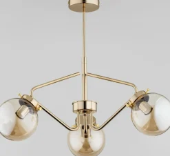 Sklep Kaja Niebanalna lampa sufitowa w złotym kolorze AL 27583 | Kaja Fashion