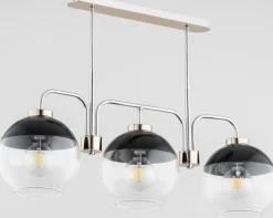 Sklep Kaja Niebanalna lampa sufitowa na 3 szklane klosze AL 62199 | Kaja Shop