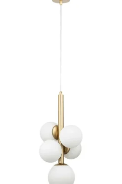 Sklep Kaja Niebanalna lampa wisząca w kolorze złota SIG 40786 z serii PERLA LUX Store