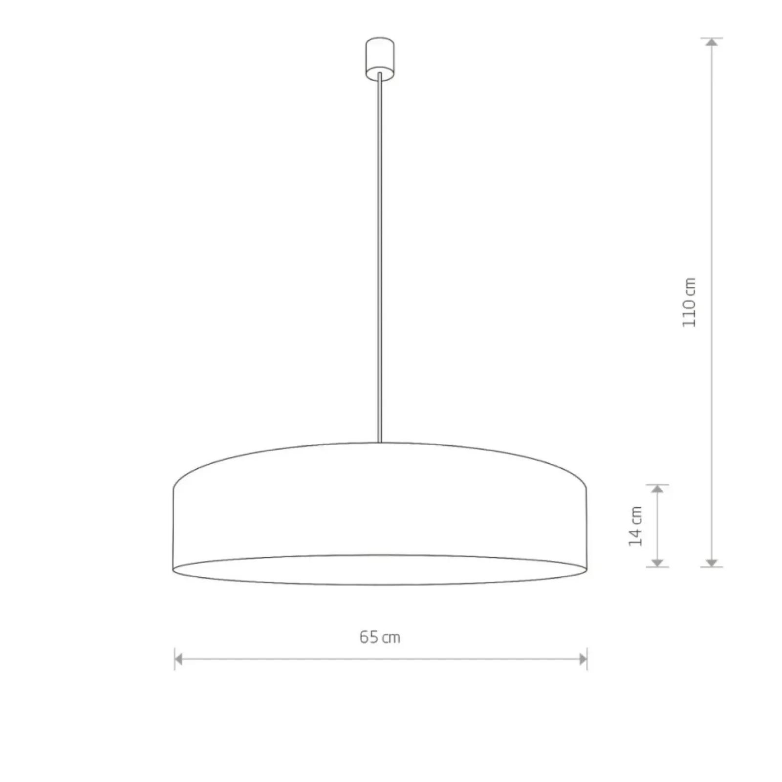 Sklep Kaja Niebanalna lampa wisząca ze m abażurem 8950 | Kaja Oświetlenie złoty Store