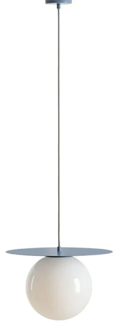 Sklep Kaja Niebieska, dziecięca lampa wisząca ⌀25cm 1125G16_L LOOP | Kaja Zadzwońporabattel.783200183(8-16)/mailsklep@kaja.com.pl New