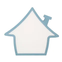 Sklep Kaja Niebieska lampka nocna do pokoju dziecka 41-11800 HOUSE | Kaja* Lampy Led