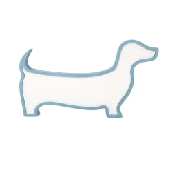 Sklep Kaja Niebieska lampka nocna w kształcie pieska 41-10636 DOG | Kaja* Lampy Led