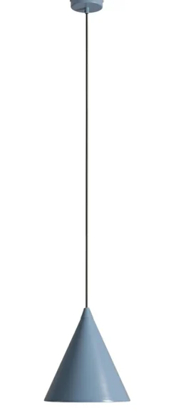 Sklep Kaja Niebieska, stożkowa lampa wisząca do kuchni 1108G16 z serii FORM Zadzwońporabattel.783200183(8-16)/mailsklep@kaja.com.pl Flash Sale