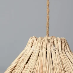 Sklep Kaja Nieregularna, naturalna lampa wisząca ABR-NLW33-BH-E27 BOHO | Kaja brązowy Flash Sale